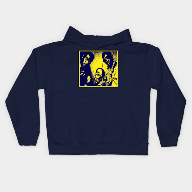 Migos-Potrait Kids Hoodie by Mysimplicity.art